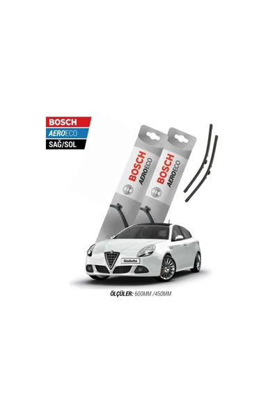 Alfa Romeo Giulietta 2012 Model Bosch Aeroeco Muz Silecek Takımı ürün görseli 1