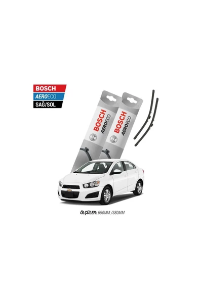 Chevrolet Aveo HB 2013 Model Bosch Aeroeco Muz Silecek Takımı ürün görseli 1