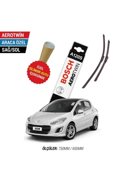 Peugeot 308 Silecek Takımı (2007-2013) Aerotwin A120s ürün görseli 1