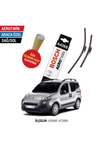 Citroen Nemo Silecek Takımı (2008-2017) Aerotwin A426s ürün görseli 1