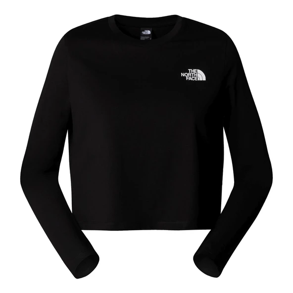 The North Face Kadın L/S SIMPLE DOME CROP T-SHİRT NF0A89FKJK31
