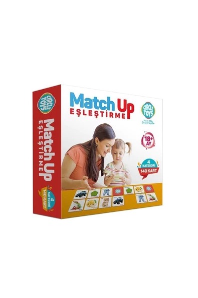 Circle Toys 140 Parça Eşlestirme Kartı Match Up