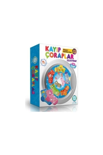 Circle Toys Kayıp Çoraplar Eşleştirme Kart Oyunu