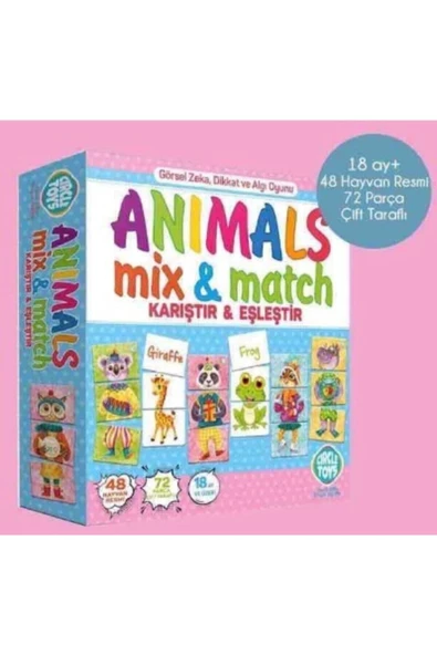 Circle Toys Animals Mix & Match