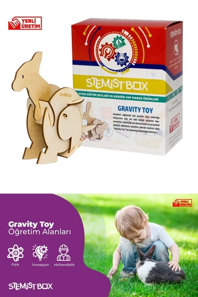 Stemist Box Gravity Toy Demonte Uzaktan Eğitime Uygun Stem Eğitici Set