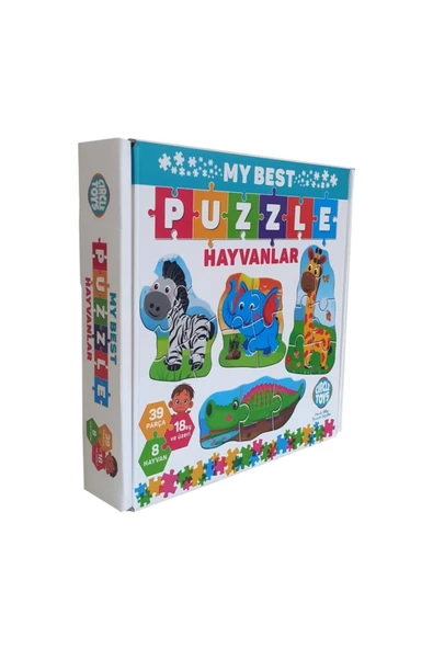 Circle Toys My Best Puzzle Hayvanlar