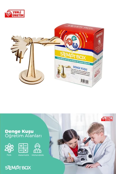 Stemist Box Denge Kuşu Demonte Uzaktan Eğitime Uygun Stem Eğitici Set