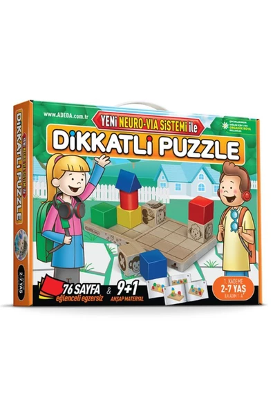 Adeda Yayıncılık Puzzle Ilk Adım (2-7 Yaş )