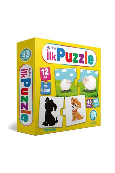 Circle Toys Özlem Toys My First Ilk Puzzle Algılama Koordinasyon Kavrama Düşünme Becerisi Gelişimi.