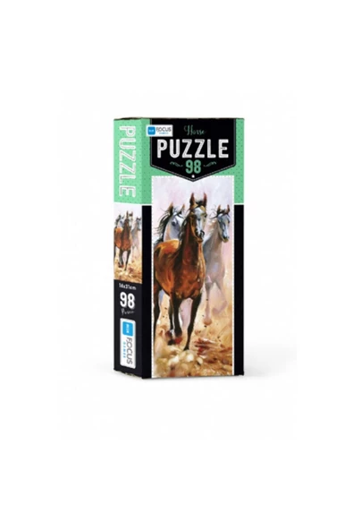 Yağmurum Hediyelik Horse Animals Puzzle 98 Parça