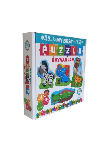 Circle Toys My Best Puzzle Hayvanlar