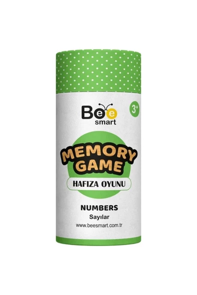 Bee Smart Memory Game Numbers - Ahşap Sayılar