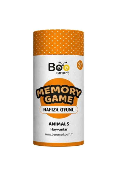 Bee Smart Memory Game Animals - Ahşap Hayvanlar