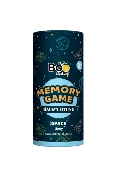 Bee Smart Memory Game Space - Ahşap Uzay