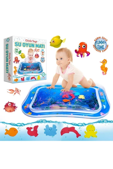 Circle Toys Bebek Su Matı - Tummy Time Aktivite Oyunu