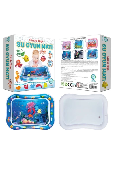 Circle Toys Bebek Su Matı - Tummy Time Aktivite Oyunu - Resim 3