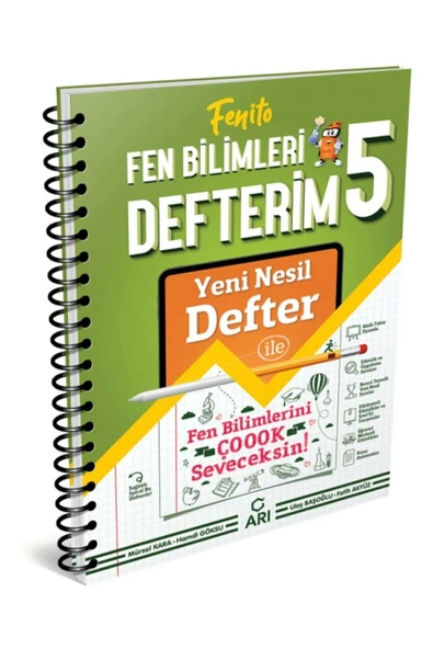 Arı Yayıncılık 5.sınıf Akıllı Fen Bilimleri Defteri - 2021-2022