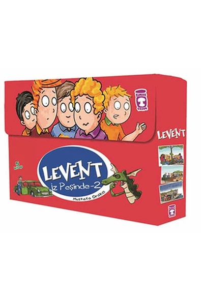 Timaş Yayınları Levent Iz Peşinde 2 Set (5 Kitap Takım)