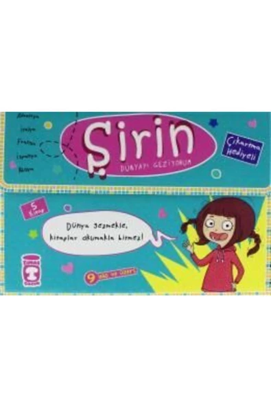 Timaş Yayınları Şirin Dünyayı Geziyorum - Set (5 Kitap) Birsen Ekim Özen Timaş Çocuk