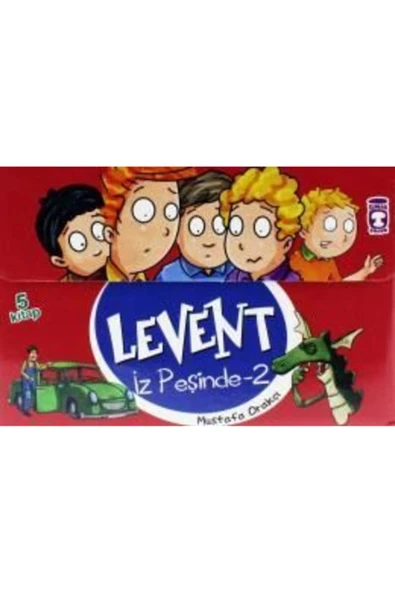 Timaş Yayınları Levent Iz Peşinde 2 Seti (5 Kitap) Mustafa Orakçı Timaş Çocuk