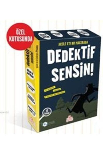 Nesil Yayınları Dedektif Sensin (4 KİTAP SET)