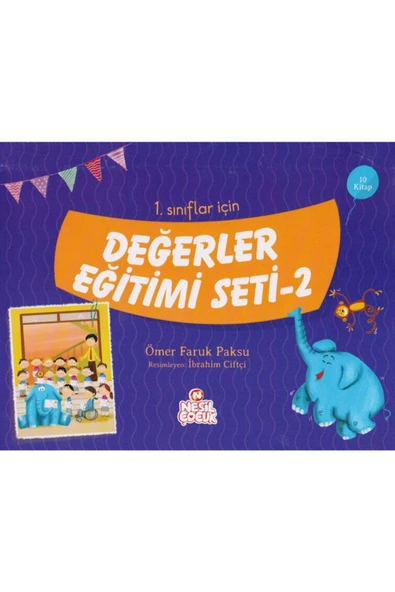 Nesil Yayınları 1. Sınıflar Için Değerler Eğitimi 2.set (10 Kitap)