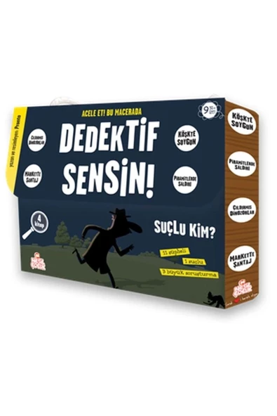 Nesil Yayınları Dedektif Sensin (4 KİTAP SET)