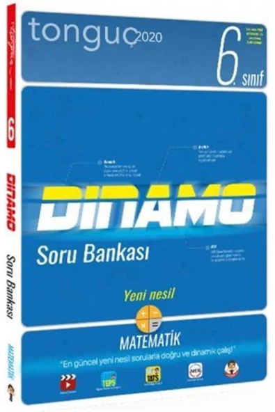 Tonguç Yayınları Tonguç 6.sınıf Dinamo Matematik Soru Bankası (2020)