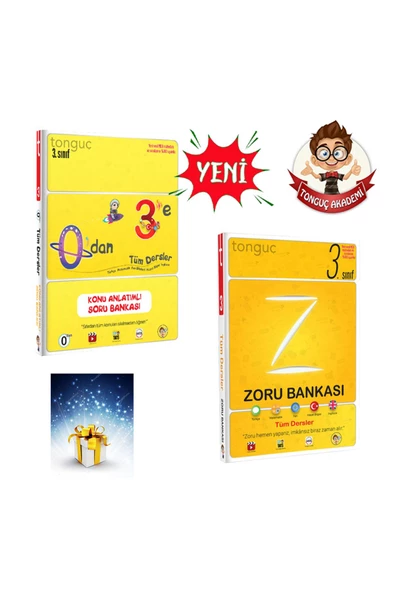 Tonguç Yayınları 3.sınıf Tüm Dersler Konu Anlatım Soru Bankası 0 Dan 3 E Konu Anlatım Soru Bankası