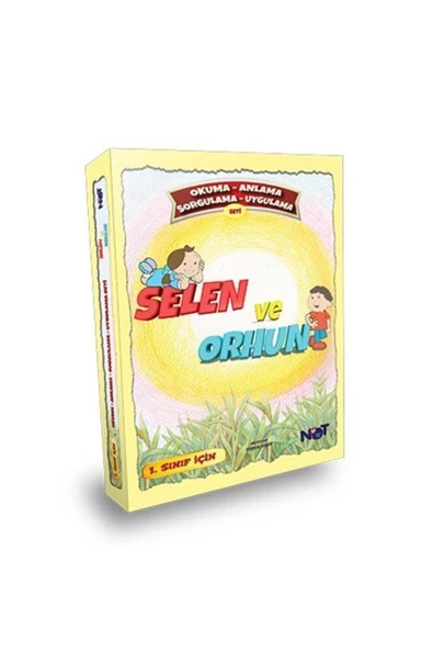 Binot Yayınları Bi Not - 1 Sınıf Selen Ve Orhun Okuma Anlama Sorgulama Uygulama Seti