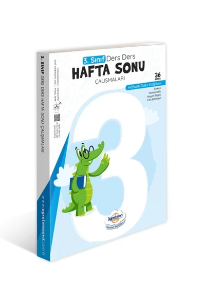 öğretmen evde - 3. Sınıf Ders Ders Hafta Sonu Çalışmaları (2022 -2023)