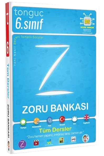 Tonguç Yayınları 6. Sınıf Tüm Dersler Zoru Bankası