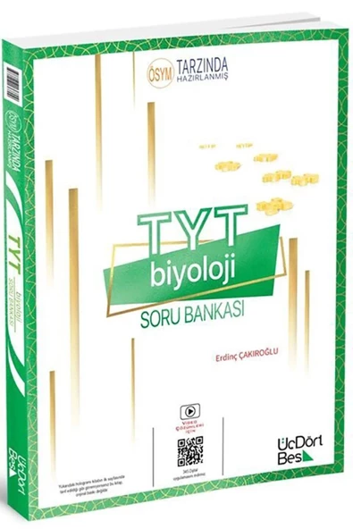 Üç Dört Beş Yayıncılık 3 4 5 ÜçDörtBeş 345 TYT Biyoloji Soru Bankası