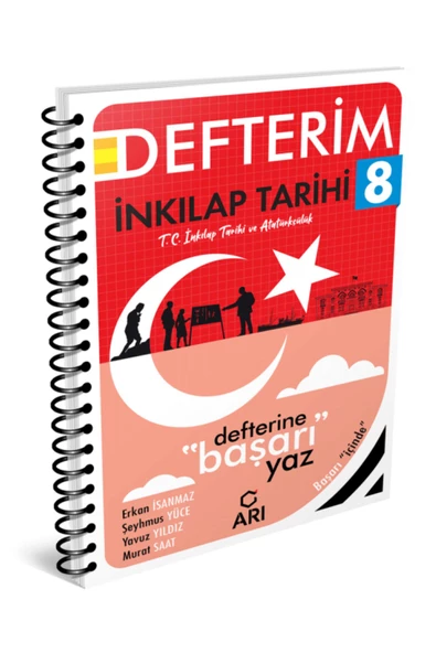 Arı Yayıncılık 8. Sınıf T.C. İnkılap Tarihi ve Atatürkçülük Defterim