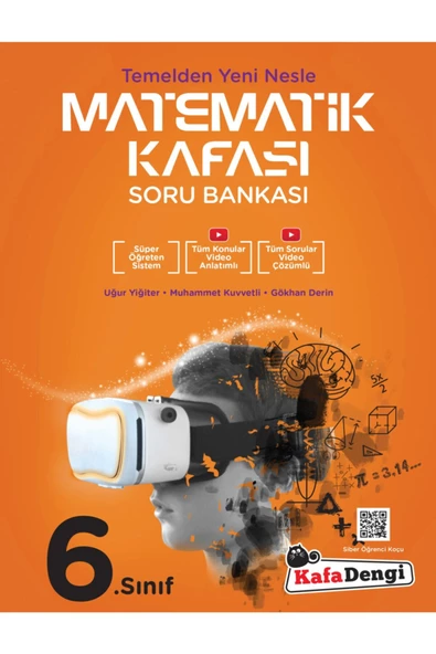 Kafa Dengi Yayınları Kafadengi Yayınları 6.sınıf Matematik Kafası Soru Bankası (tümü Video Çözümlü)