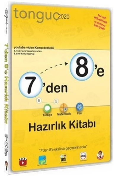 Tonguç Yayınları Tonguç 7 Den 8 E Hazırlık Kitabı