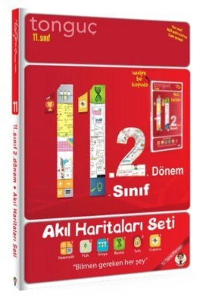 Tonguç Yayınları Tonguç 11. 2 Akıl Haritalar Seti