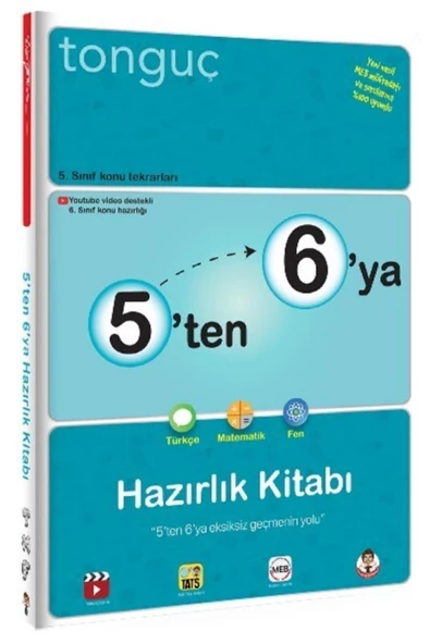 Tonguç Yayınları 5'ten 6'ya Hazırlık Kitabı