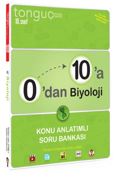 Tonguç Akademi 10. Sınıf 0 Dan 10 A Biyoloji Konu Anlatımlı Soru Bankası