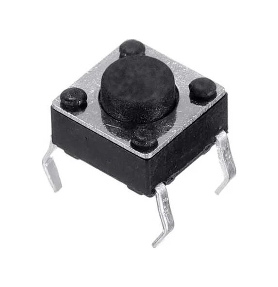 6X6X4Mm Push-Tact Buton - 4 Pin