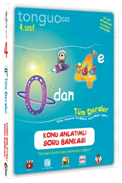 Tonguç Yayınları Yayınları 0'dan 4'e Konu Anlatımlı Soru Bankası