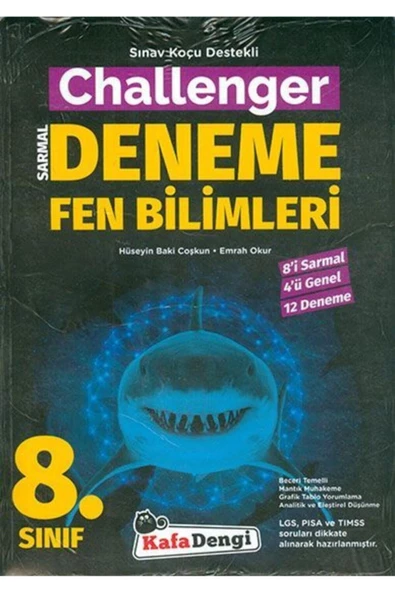 Kafa Dengi Yayınları 8. Sınıf Fen Bilimleri Challenger Sarmal Deneme