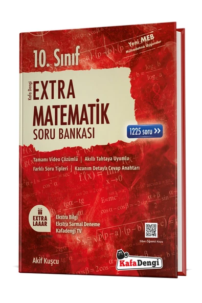 Kafa Dengi Yayınları Kafadengi Yayınları 10. Sınıf Matematik Soru Bankası Ekstra Serisi 0922