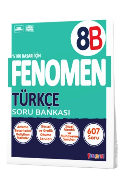 Fenomen Yayıncılık Fenomen 8. Sınıf Türkçe B Soru Bankası