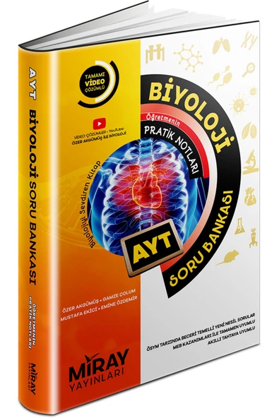 Miray Yayınları 2024 Miray Ayt Biyoloji Soru Bankası