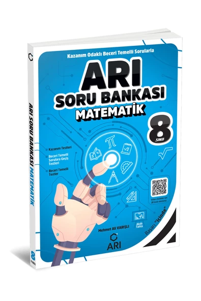 Arı Yayıncılık Arı 8 Sınıf Matematik Soru Bankası 8 . sinif test kitabi kitap