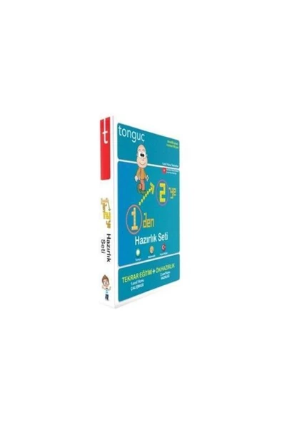 Tonguç Yayınları 1 Den 2 Ye Hazırlık Seti ( Toplam 2 Kitap )