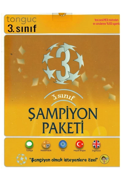 Tonguç Yayınları Tonguç 3.sınıf Şampiyon Paketi
