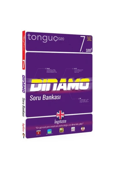 Tonguç Yayınları 7.sınıf İngilizce Dinamo Soru Bankası