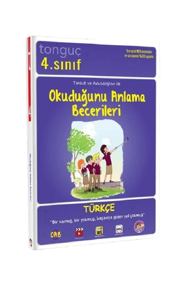 Tonguç Akademi Tonguç 4. Sınıf Türkçe Okuduğunu Anlama Becerileri